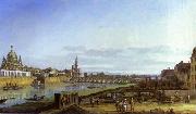 Dresden from the Right Bank of the Elbe above the Augustus Bridge Bernardo Bellotto